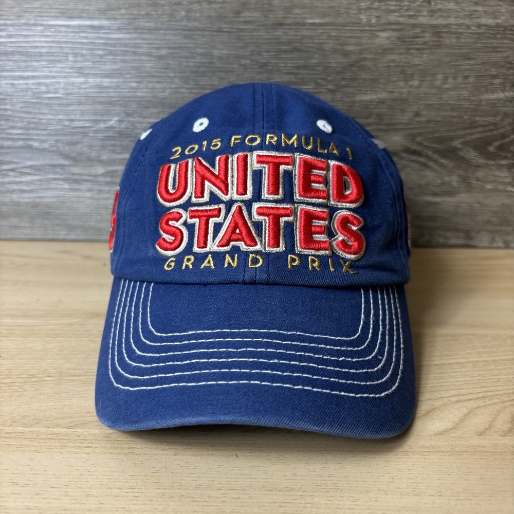 United States Grand Prix Hat Cap Strap Back Formula 1 Racing Austin Texas 2015
